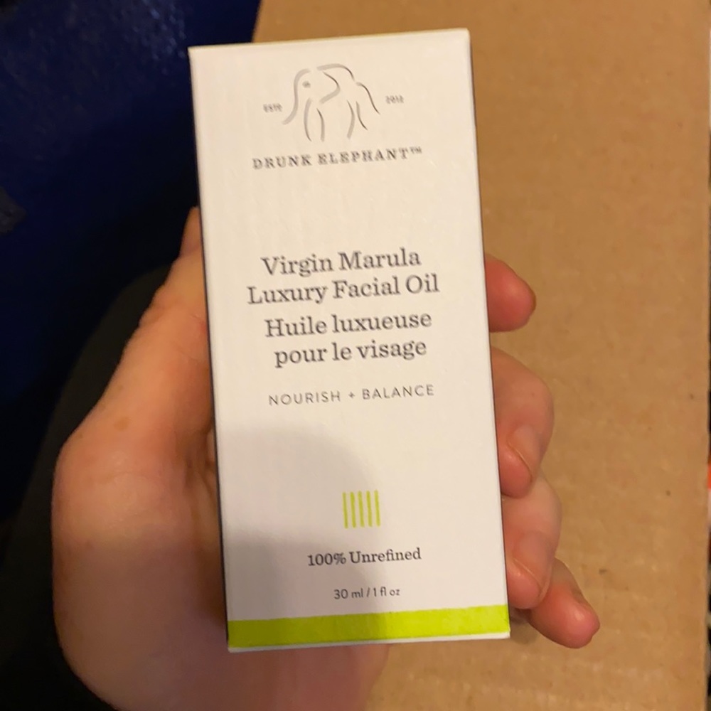 Brand new Virgin Marula Luxury Facial oil